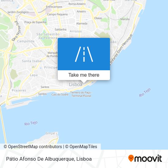 Pátio Afonso De Albuquerque mapa