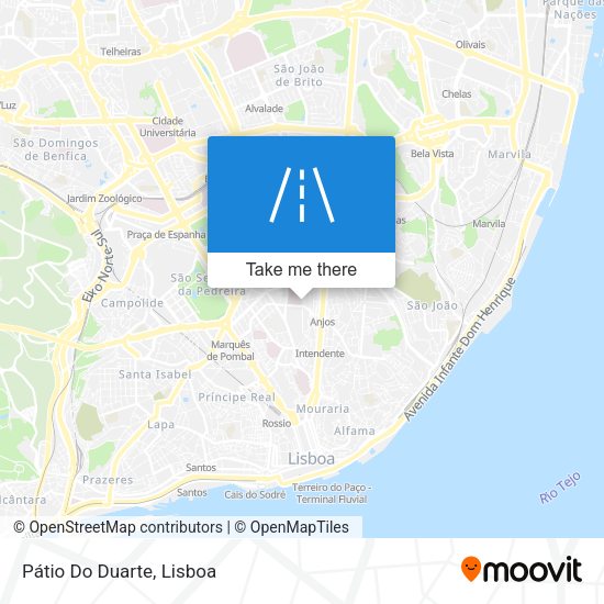 Pátio Do Duarte mapa