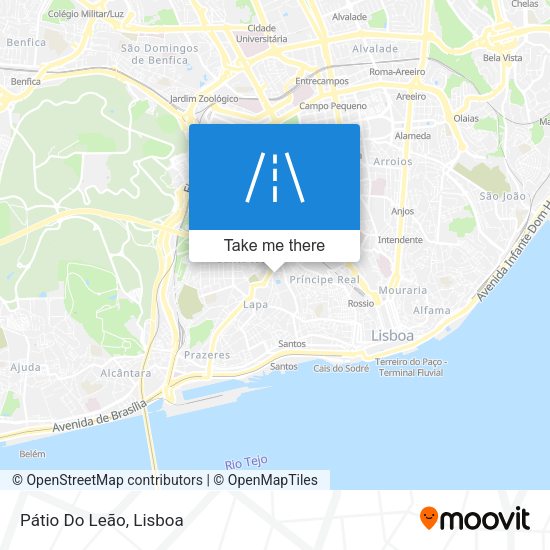 Pátio Do Leão mapa