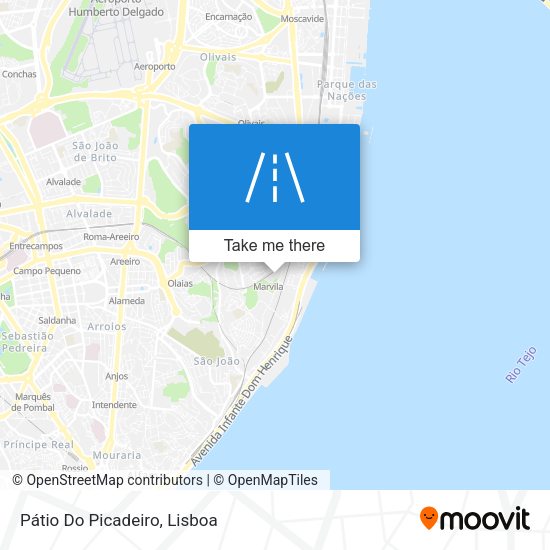 Pátio Do Picadeiro map