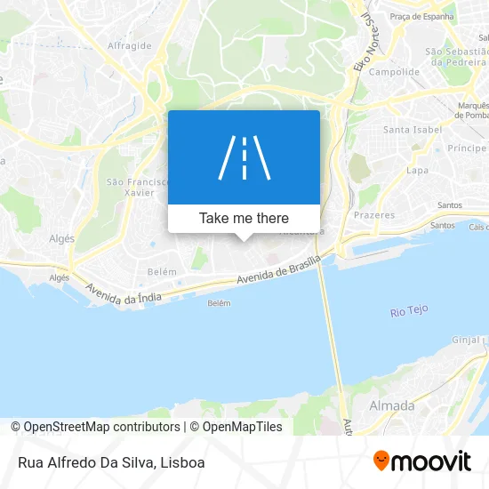 Rua Alfredo Da Silva map