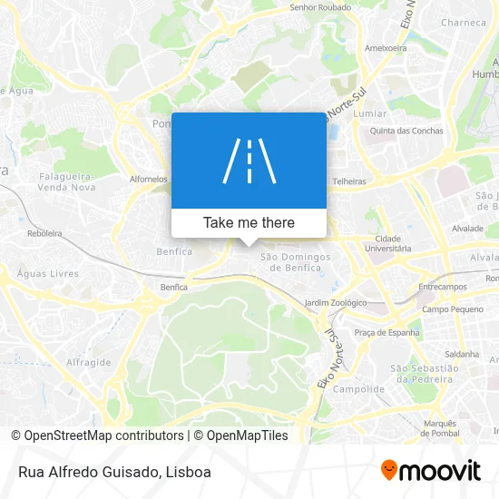 Rua Alfredo Guisado map