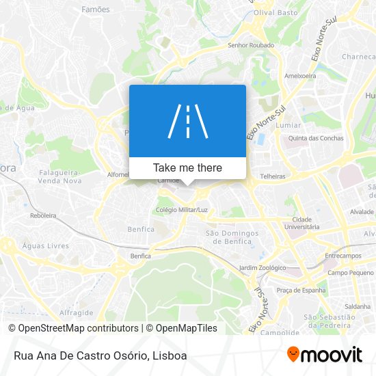 Rua Ana De Castro Osório map