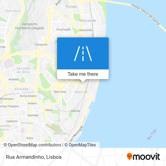 Rua Armandinho map