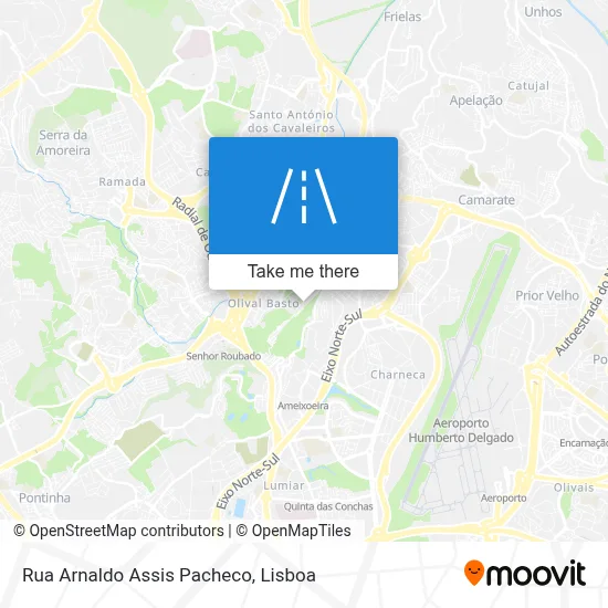 Rua Arnaldo Assis Pacheco map