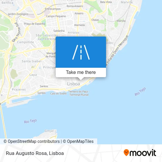 Rua Augusto Rosa map