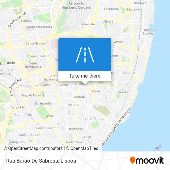 Rua Barão De Sabrosa map