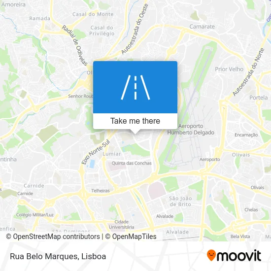 Rua Belo Marques map