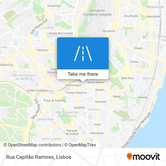 Rua Capitão Ramires map