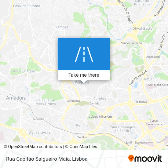 Rua Capitão Salgueiro Maia map