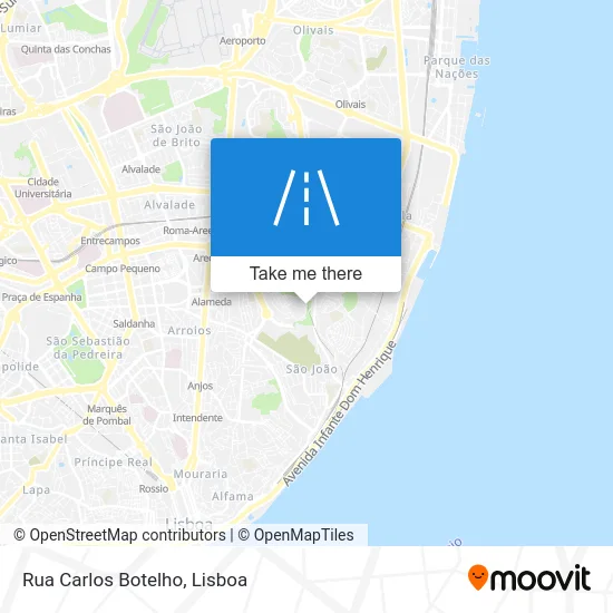 Rua Carlos Botelho map