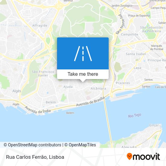 Rua Carlos Ferrão map