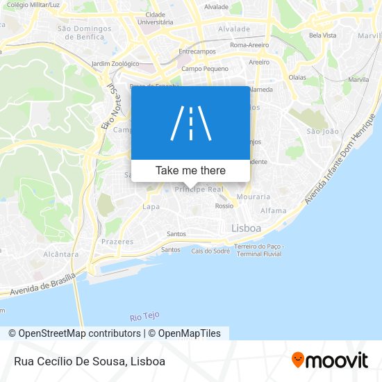 Rua Cecílio De Sousa map