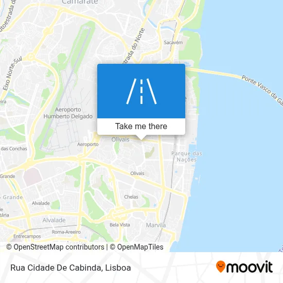 Rua Cidade De Cabinda map