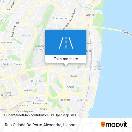 Rua Cidade De Porto Alexandre map