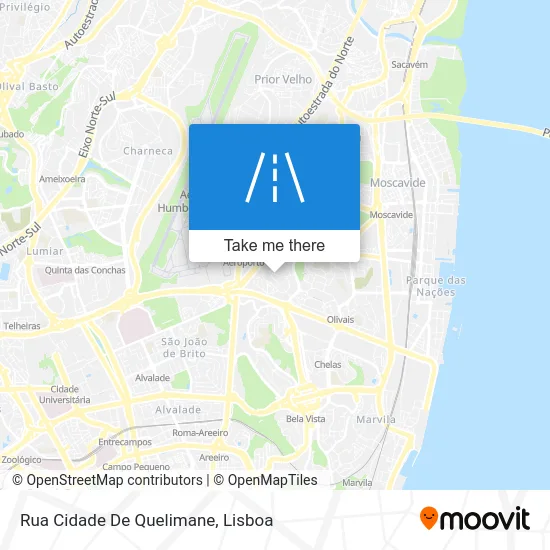 Rua Cidade De Quelimane map