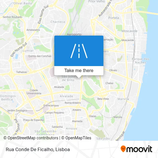 Rua Conde De Ficalho map