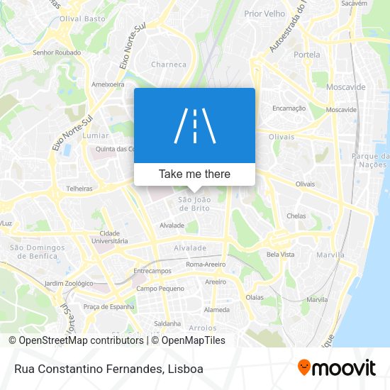 Rua Constantino Fernandes map