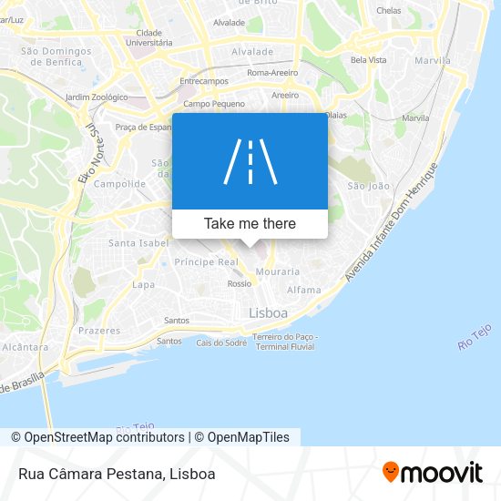 Rua Câmara Pestana map