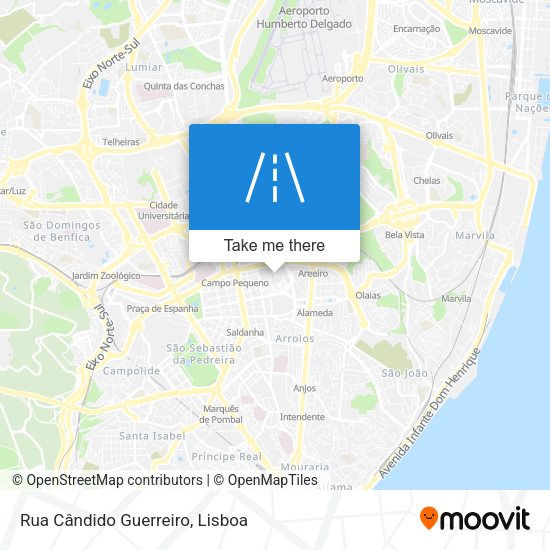 Rua Cândido Guerreiro map