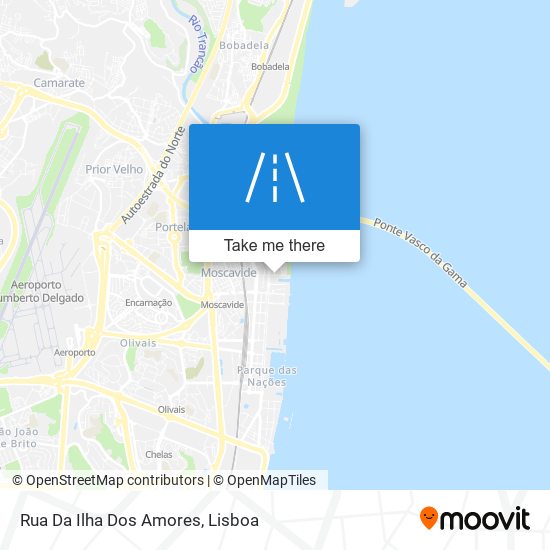 Rua Da Ilha Dos Amores map