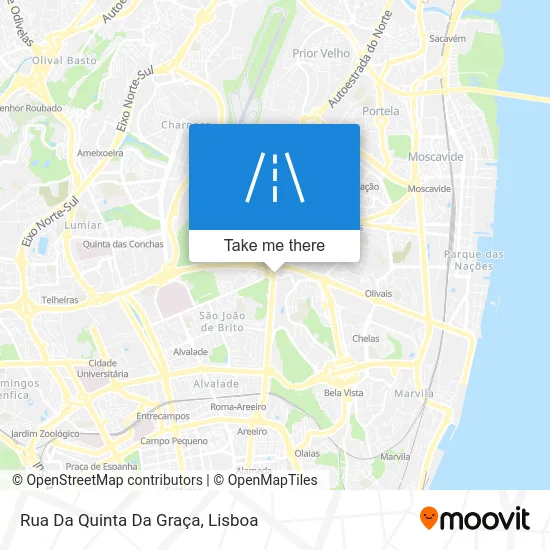 Rua Da Quinta Da Graça map