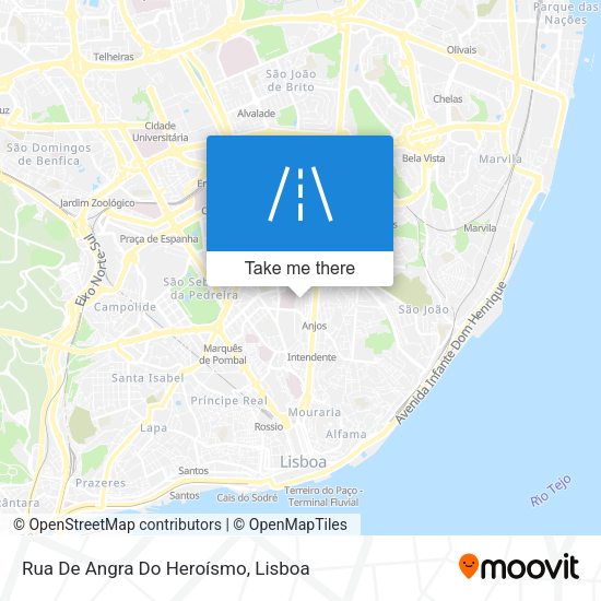 Rua De Angra Do Heroísmo map