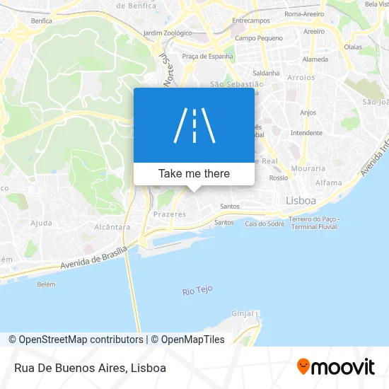 Rua De Buenos Aires map