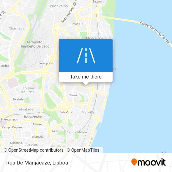 Rua De Manjacaze map