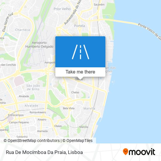 Rua De Mocímboa Da Praia map