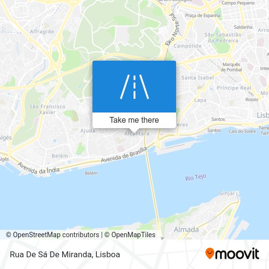 Rua De Sá De Miranda map