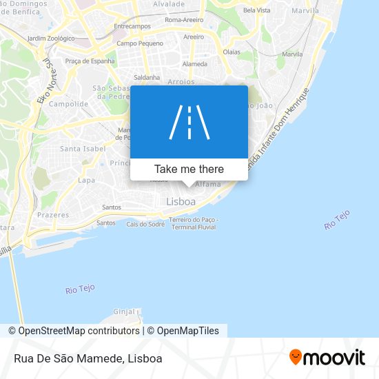 Rua De São Mamede map