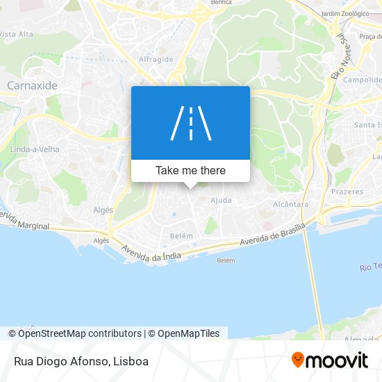 Rua Diogo Afonso map