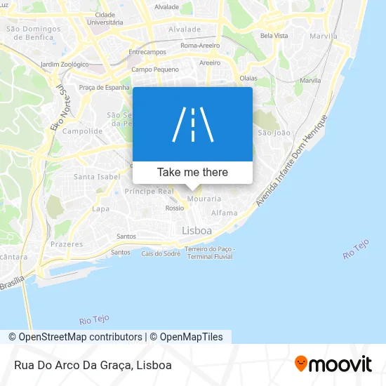 Rua Do Arco Da Graça map
