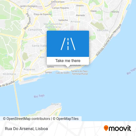 Rua Do Arsenal map