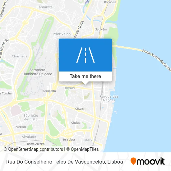 Rua Do Conselheiro Teles De Vasconcelos map