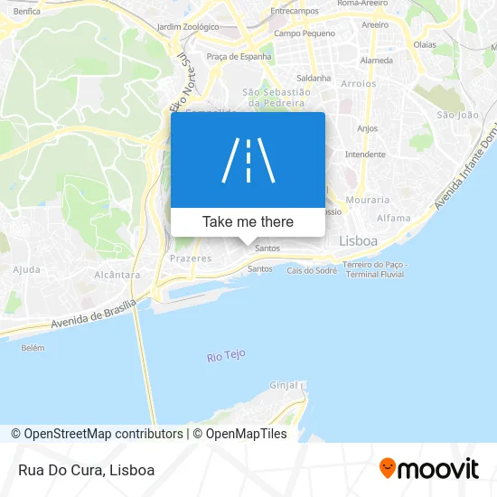 Rua Do Cura map