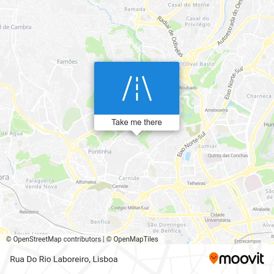 Rua Do Rio Laboreiro map