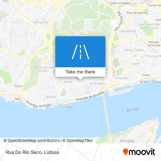 Rua Do Rio Seco map