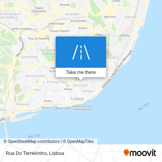 Rua Do Terreirinho map