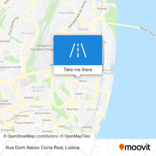 Rua Dom Aleixo Corte Real map