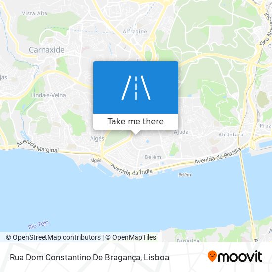 Rua Dom Constantino De Bragança map