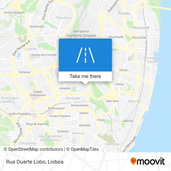 Rua Duarte Lobo map