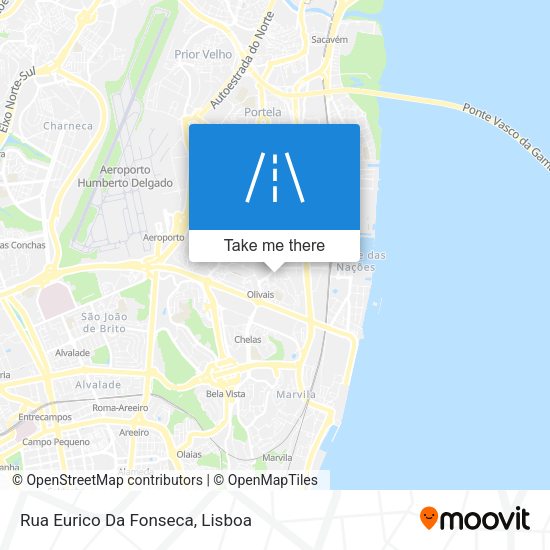Rua Eurico Da Fonseca mapa
