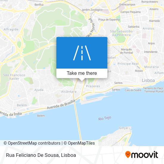 Rua Feliciano De Sousa map