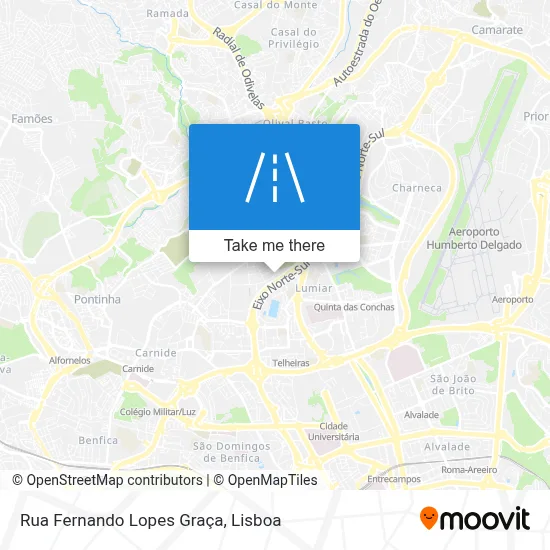 Rua Fernando Lopes Graça map