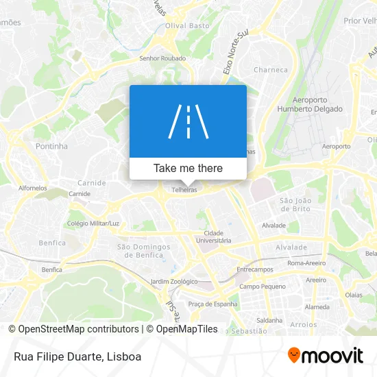 Rua Filipe Duarte map