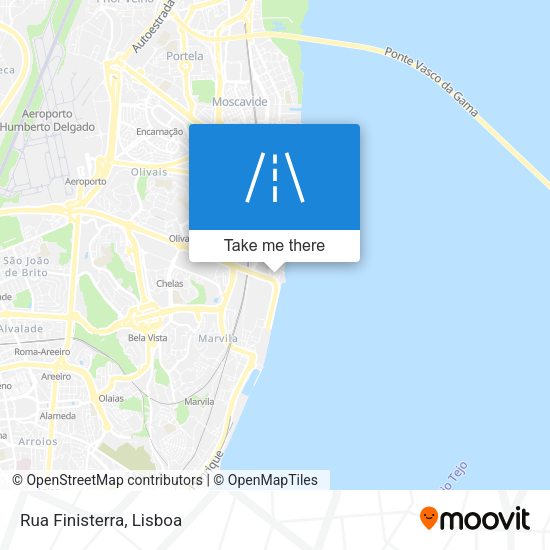 Rua Finisterra mapa