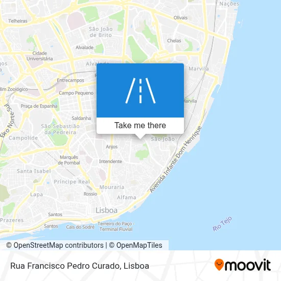 Rua Francisco Pedro Curado map