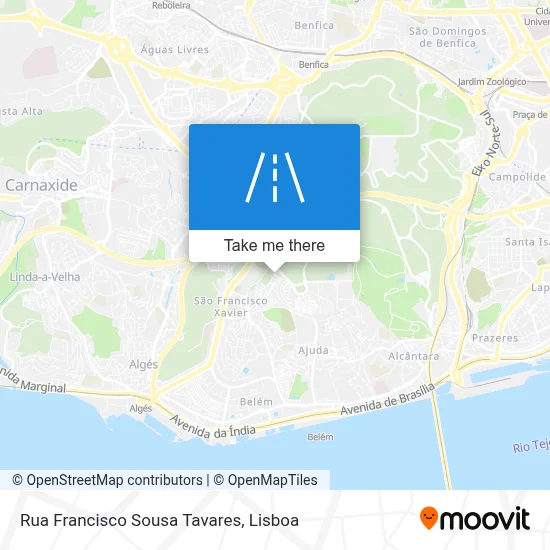 Rua Francisco Sousa Tavares map